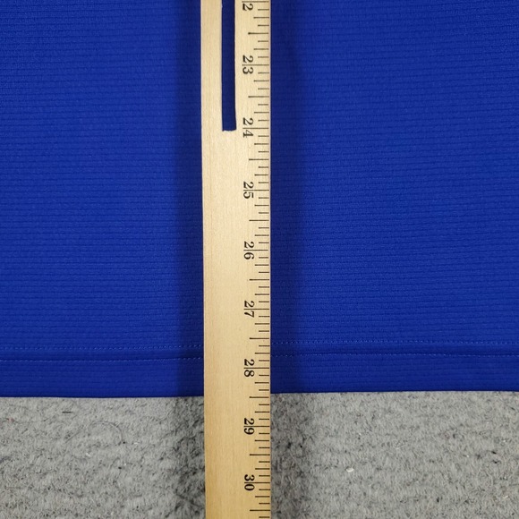 Under Armour Polo Shirt Mens Size XL Blue Golf Casual Short Sleeve * - Picture 6 of 8